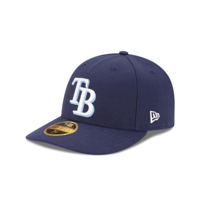 Sapca New Era Tampa Bay Rays MLB Authentic Collection Low Profile 59FIFTY Fitted - Albastri